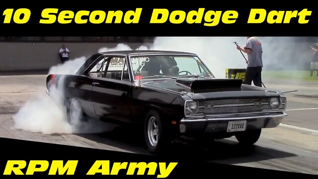 10 Second Dodge Dart Drag Racing