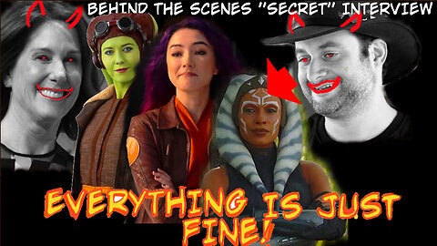 Ahsoka Crazy Cast Interview ! BTS Dave & KK get ambushed by the Cast!