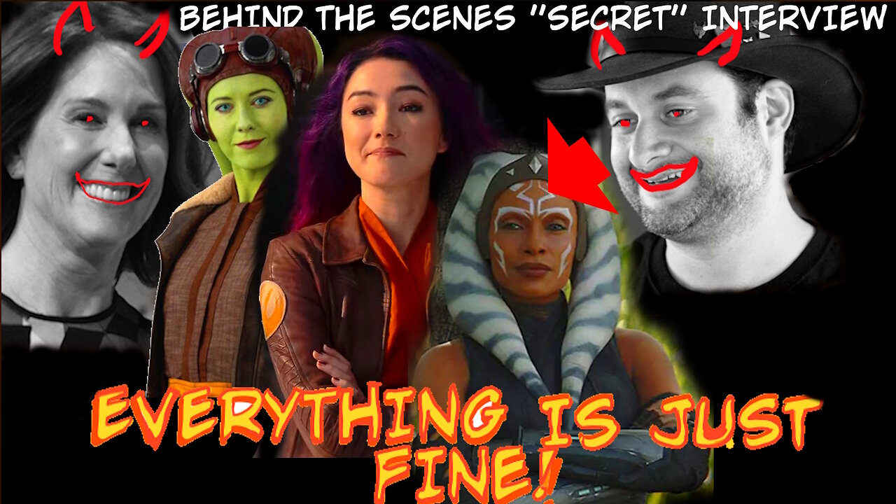 Ahsoka Crazy Cast Interview ! BTS Dave & KK get ambushed by the Cast!