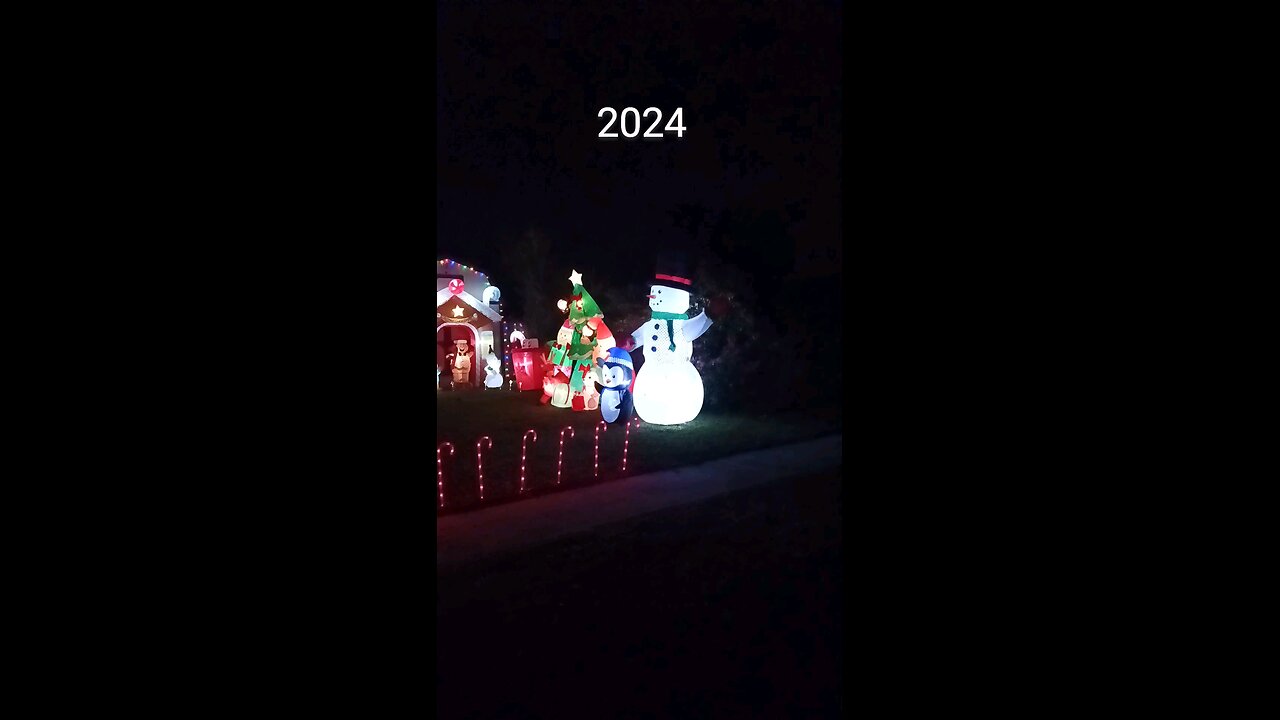 Christmas lights 2024