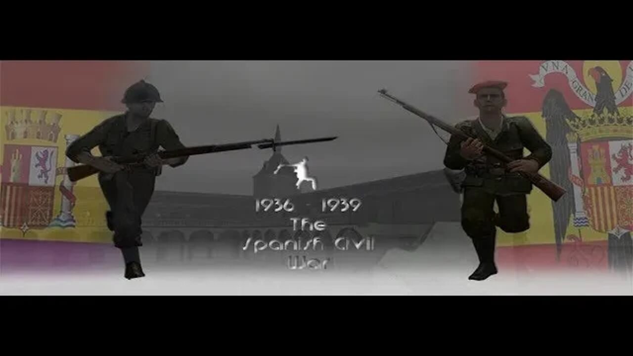 Call Of Duty 2: 1936-1939 The Spanish Civil War Mod [Map: They Will Not Pass] [Difficulty: Veteran]