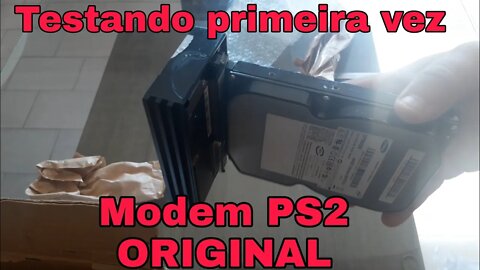 Unboxing Modem ps2 original