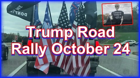 Trump Road Rally Missouri USA October 24,2020