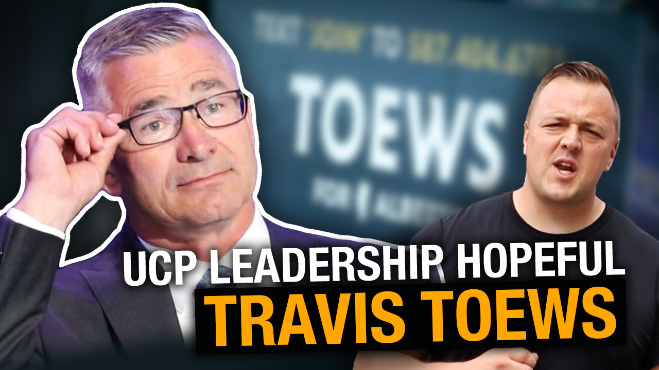 UCP leadership contender Travis Toews quizzed on lockdown enforcement, Tamara Lich arrest