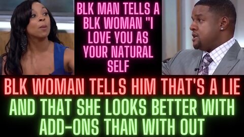 |Reaction Video| Why Argue With A Black Man Calling You Beautiful In Your Natural?🤷🏿‍♂️