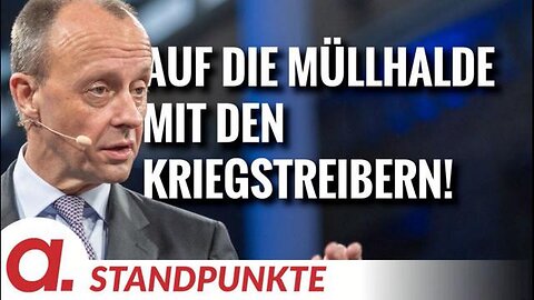 Auf die Müllhalde der Geschichte mit den Kriegstreibern!