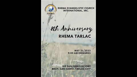 Tarlac 8th Anniversary | May 21, 2023