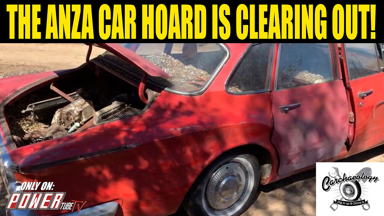 Carchaeology - The Anza Car Hoard Estate is clearing out! Prepping for the final sale!