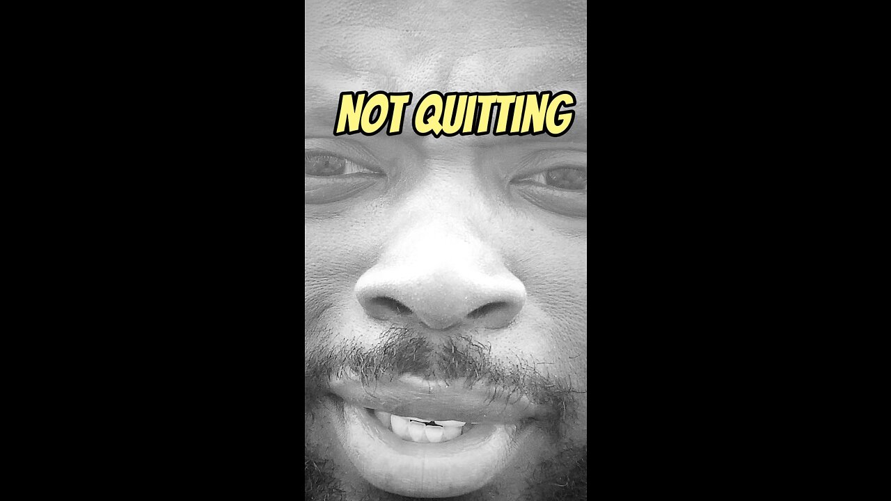 Not Quitting #dayodman #motivation #eeyayyahh #neverquit #idontquit