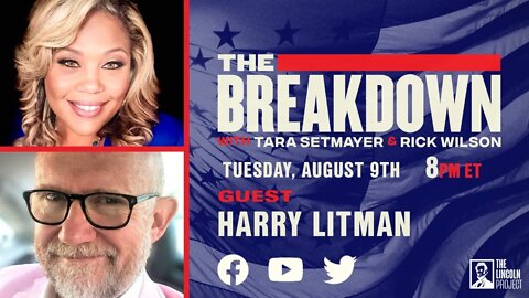 TUNE IN: TUESDAY AT 8 PM ET: Tara and Rick go live on The Breakdown.