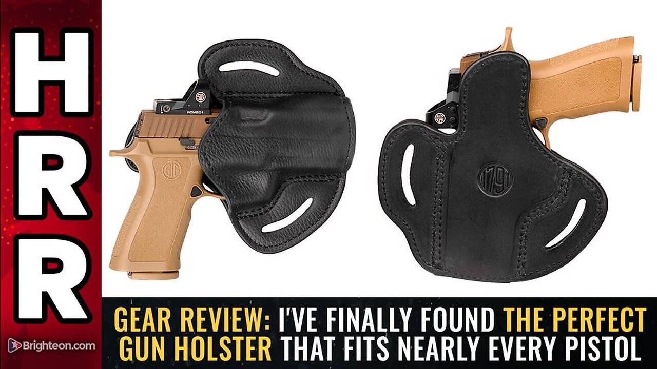 GEAR REVIEW: I've finally found the perfect gun holster that fits nearly every pistol