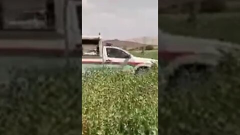 Police Smashing Marijuana چرس With Police Mobile