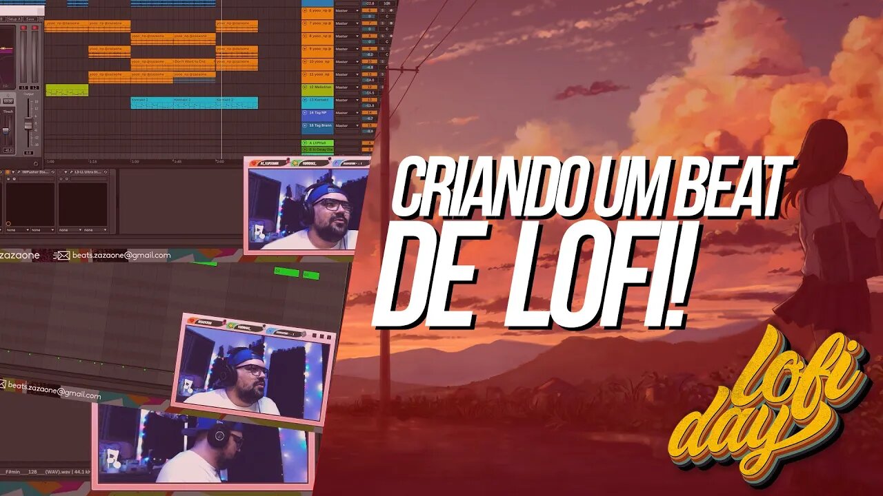 Criando um Beat Lofi do zero! Make a lofi beat 🎶