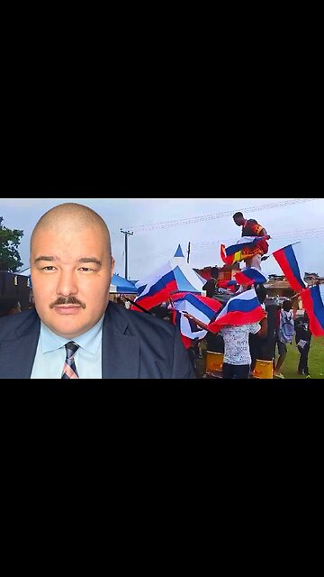 Why Russian flags in Africa have become a symbol of defiance to Western colonialism.