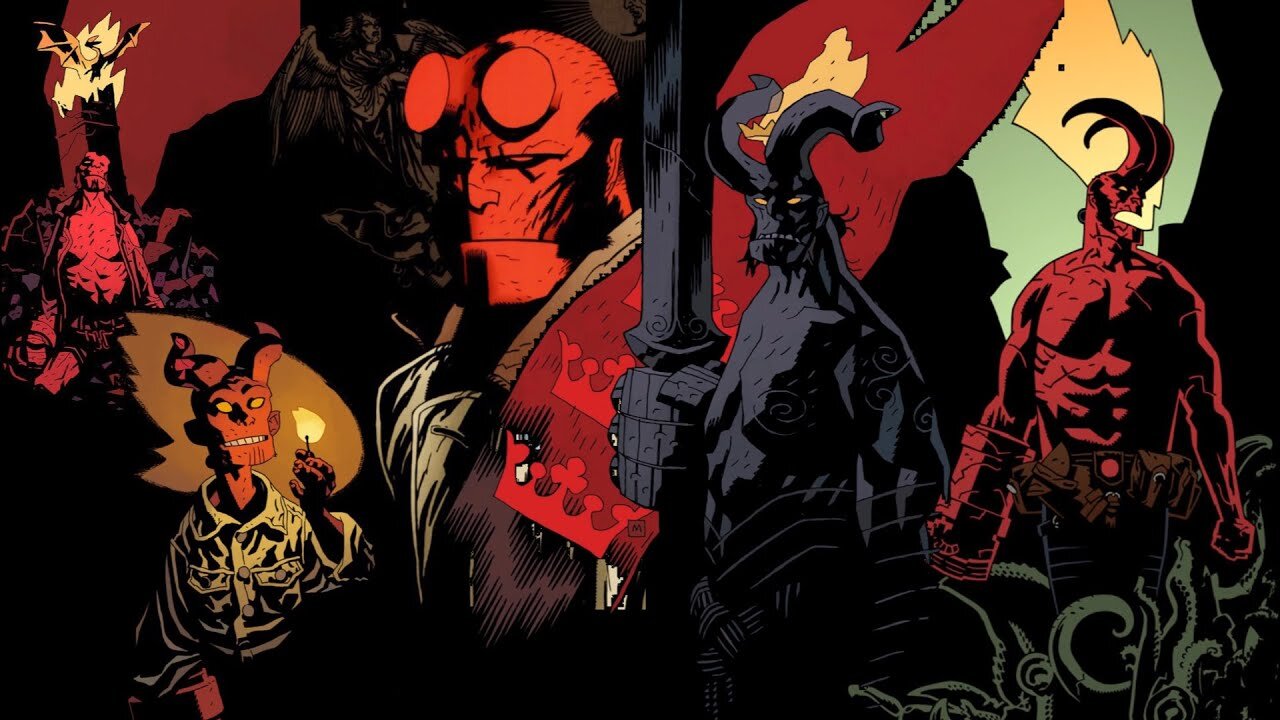 HELLBOY CRONOLOGIA COMICS MIGNOLAVERSO (Josephreak Godzigelion YT)