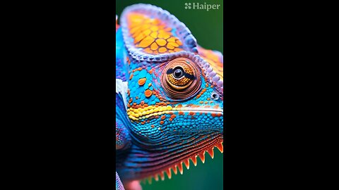 This is the BEST FREE Text to video AI - Rainbow Chameleon