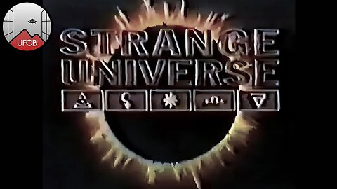 1996 🇺🇸 #UFOB [SPECIAL] Strange Universe on UFOs (VHS quality)