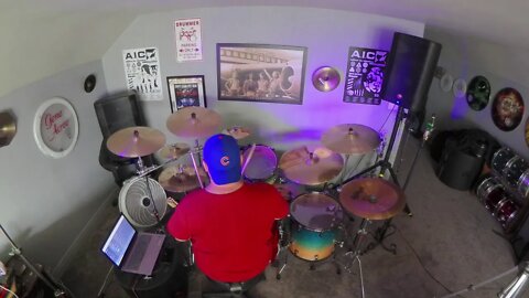 Keep on rollin , Reo Speedwagon Drum Cover By Dan Sharp