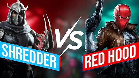 Shredder VS Red Hood! Who wins?