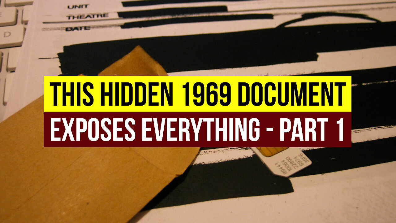 This Hidden 1969 Document Exposes Everything - Part 1