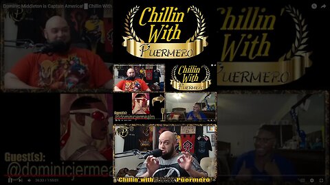 Dominic is Cap! Chillin With Puermero Podcast #promo