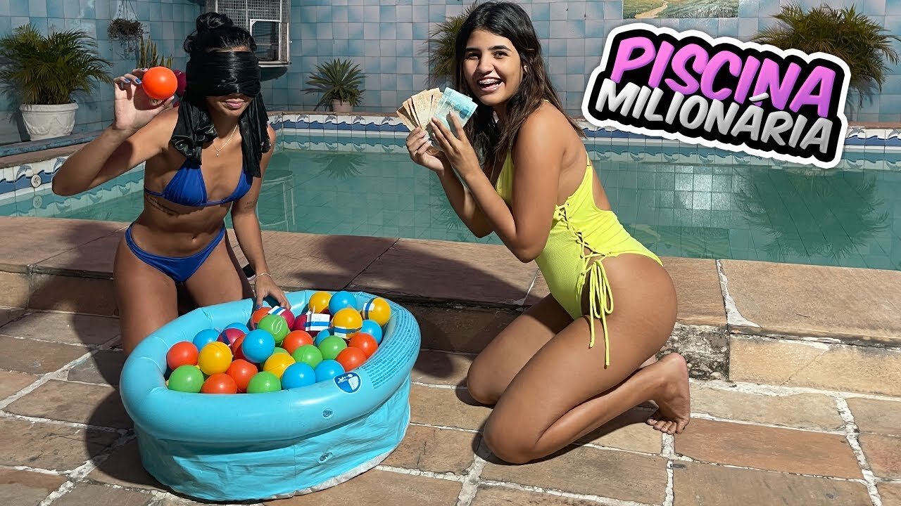 PISCINA DE BOLINHAS MILIONÁRIA! - MILLIONAIRE POOL!