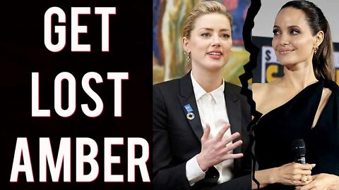 Amber Heard tried to team up with Angelina Jolie and got SHUT DOWN! Hollywood A-listers avoid her!