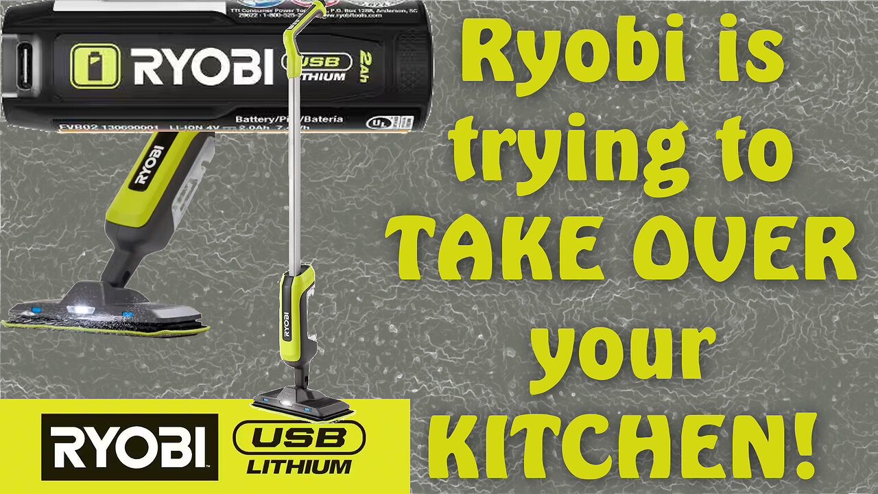 Is Ryobi's NEW Powered Mop WORTH $99? Let's Find Out!