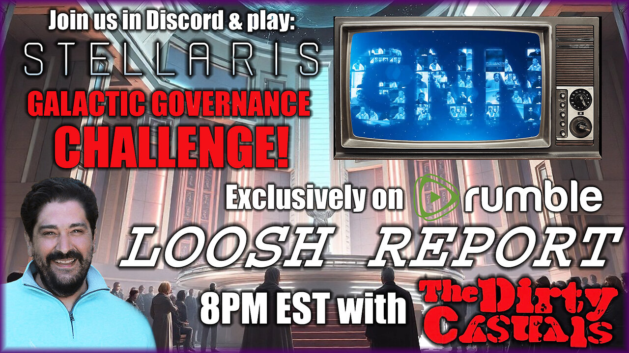 GNN Loosh Report #14 w/Andrew Bartzis & the Stellaris Galactic Governance Challenge!