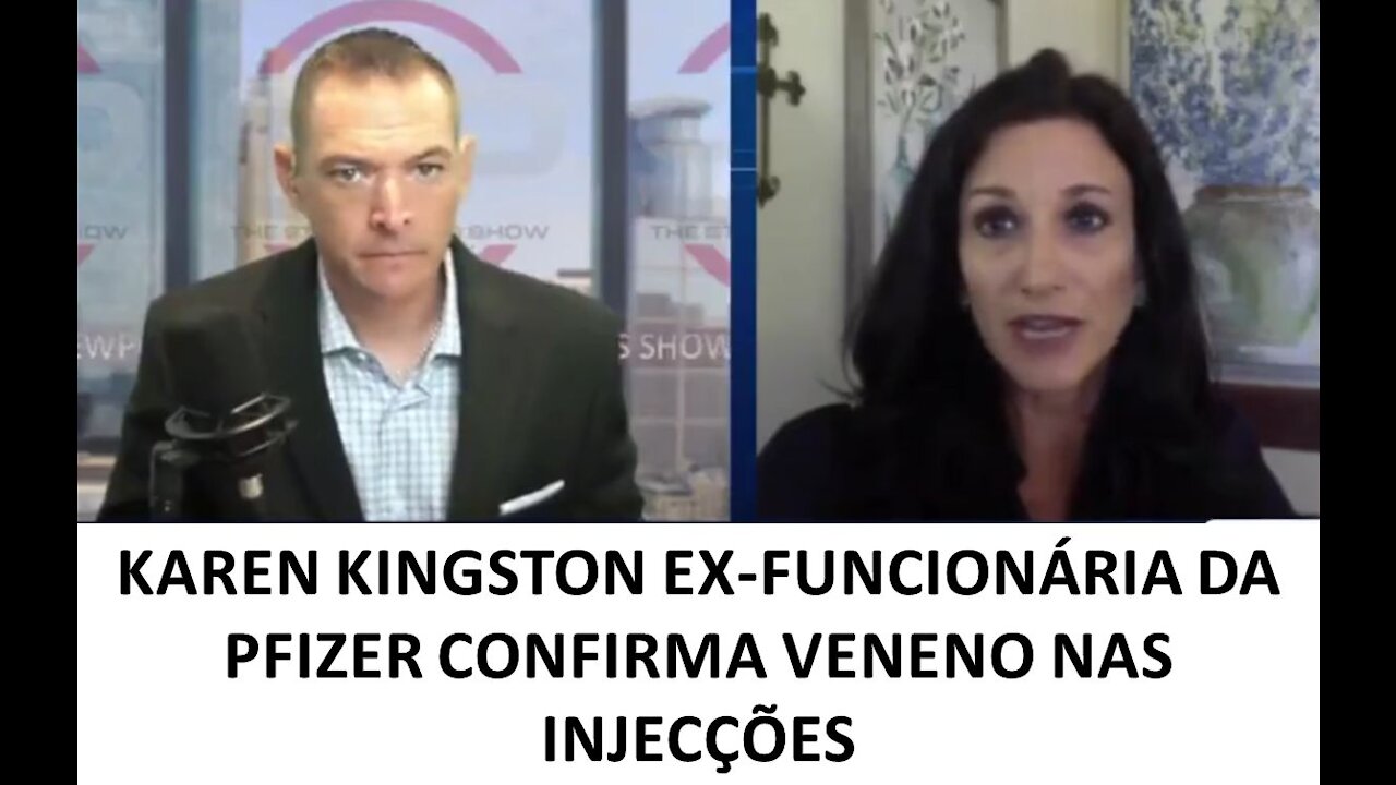 KAREN KINGSTON EX-FUNCIONÁRIA DA PFIZER CONFIRMA VENENO NAS INJECÇÕES