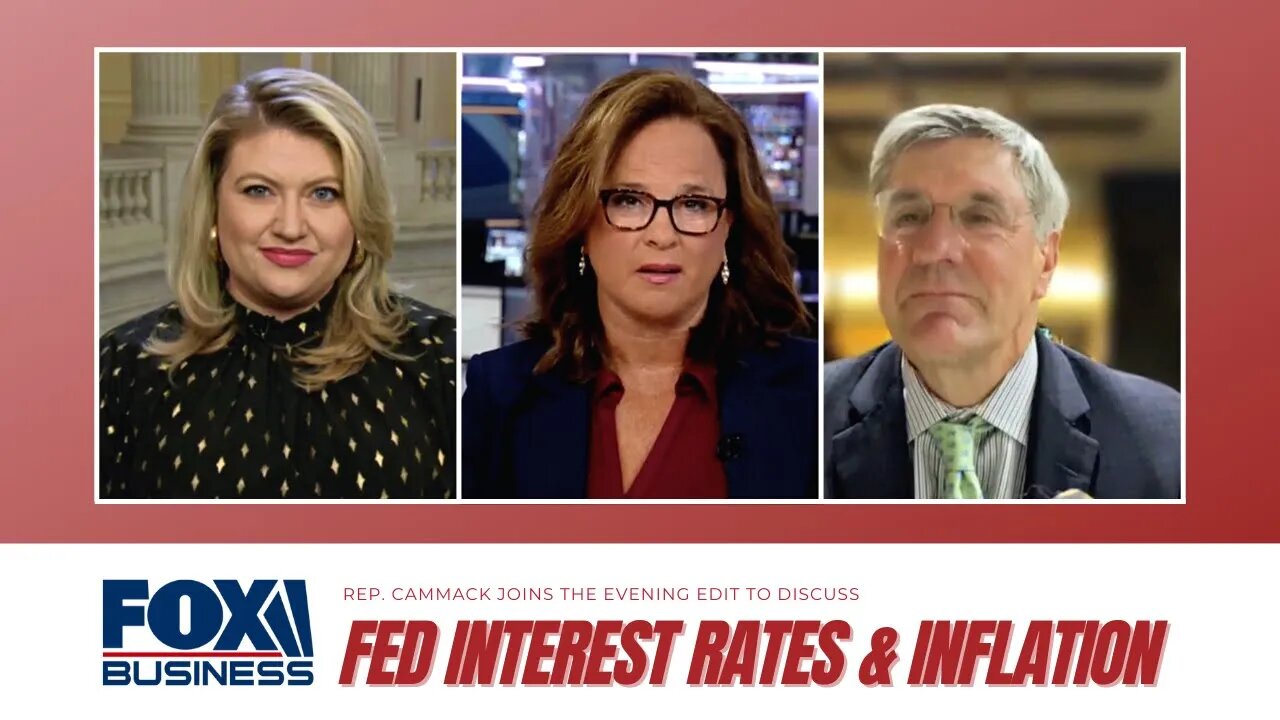 Rep. Cammack Joins FBN To Discuss Spike In Interest Rates As Markets Brace For New Inflation Record