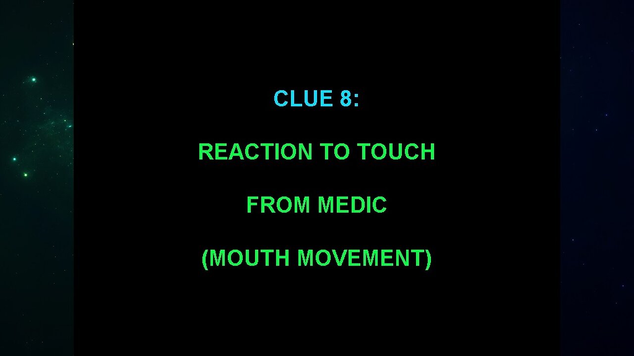 Clue 8 (The "Alien Interview" Video Analysis 2013/2014/2015)