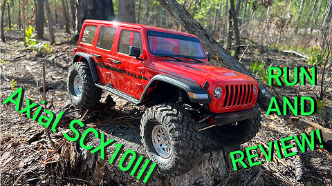 Axial SCX10III Review and Trail Run - How good is it? - My Best Running Video Yet!