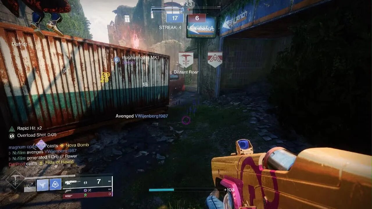 Destiny 2 27-0 Mayhem (undefeated, we ran, 2 ghosts)