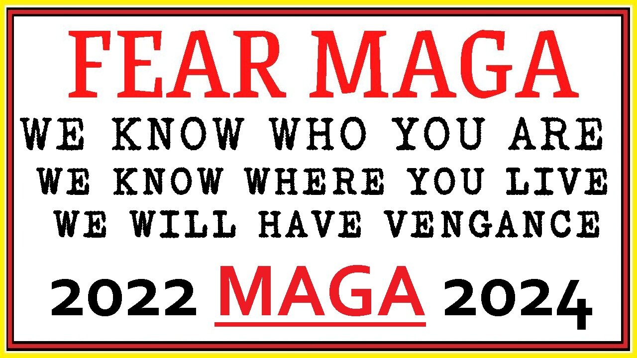 FEAR MAGA 2022 2024