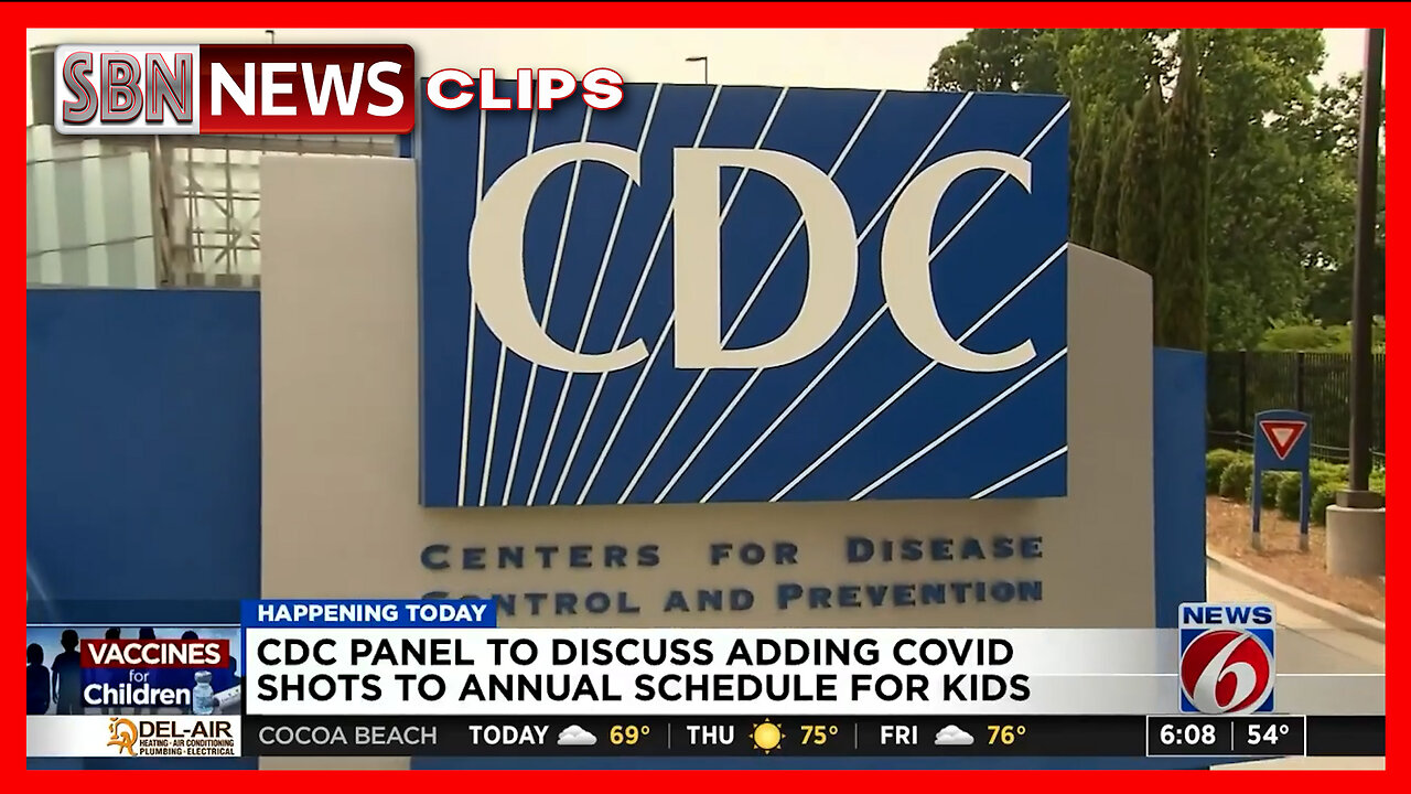 Florida Officials Push Back as CDC Considers Annual Covid Shots for Children [6514]