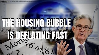 The Housing Bubble Is Deflating Fast