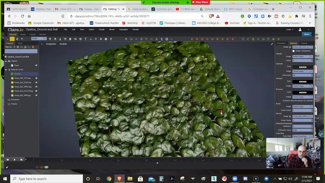 Material and Animation Basics in Clara.io