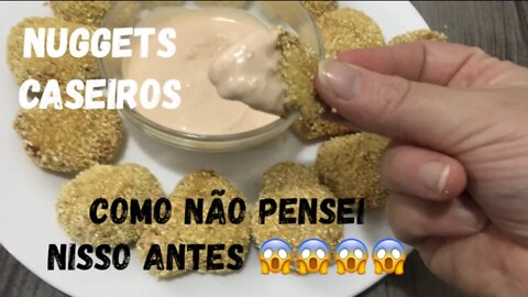 Nuggets Ceseiros - Faça em casa com mais sabor e qualidade - COMO NÃO PENSEI NISSO ANTES