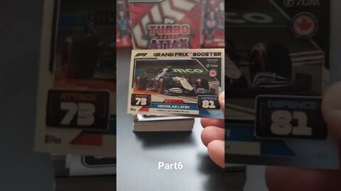 Topps Turbo Attax 2022 F1 Formula1 epic trading card opening best exclusive unboxing