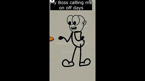 my boss calling me on off day's 📲 funny video😂😂😂