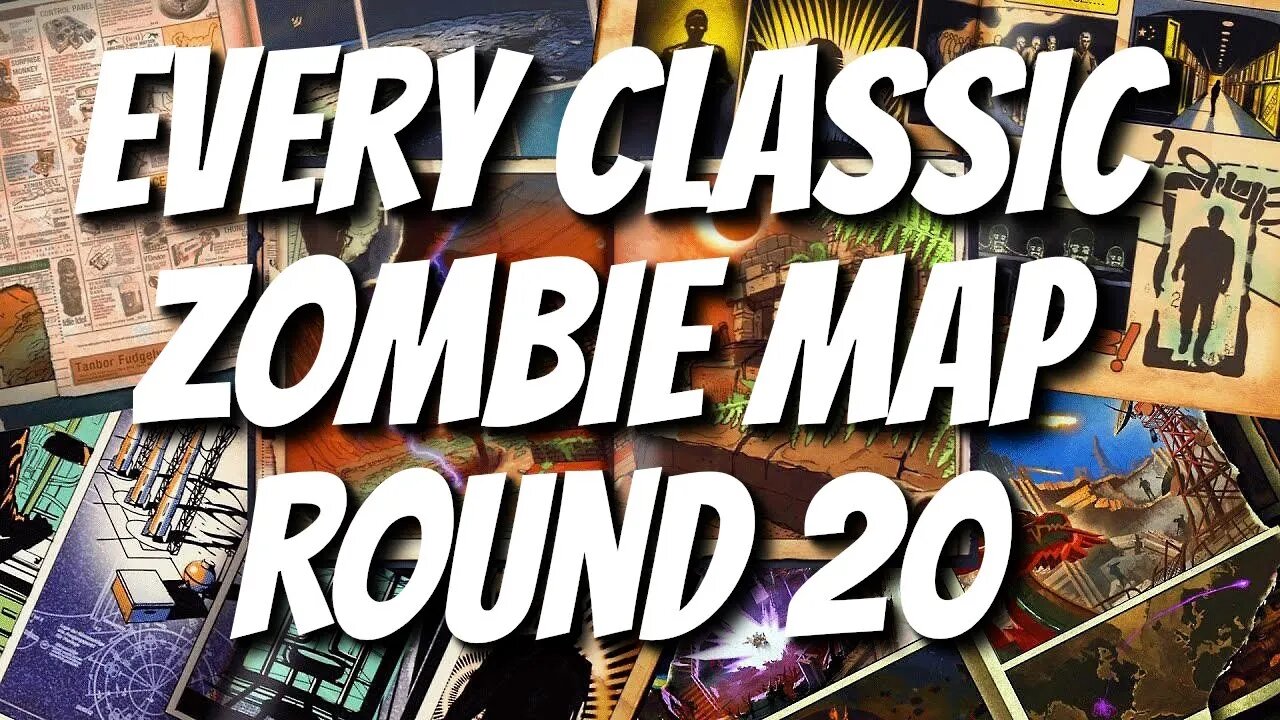 Round 20 on Classic Zombies Maps