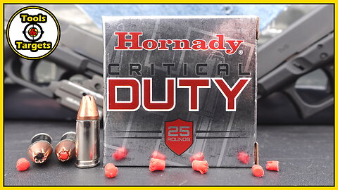 Did DUTY Do It Too?...🔴NO INSERT!🔴 Hornady Critical Duty 9MM Self-Defense AMMO Ballistic Gel Test!