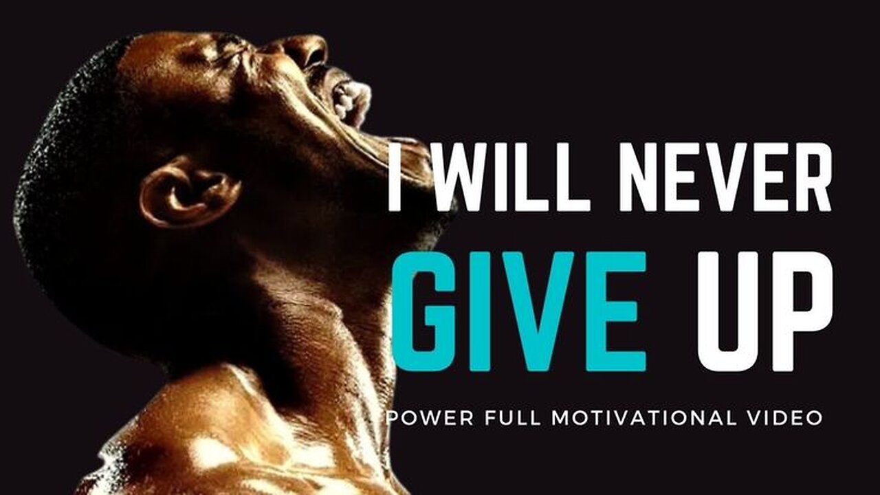 MOTIVATIONAL VIDEO. MUST WATCH.