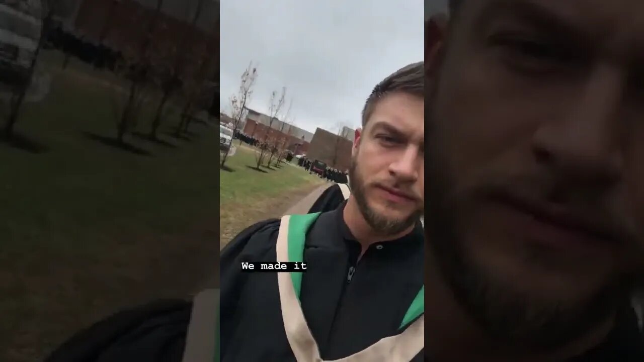 Graduating from University of Prince Edward Island