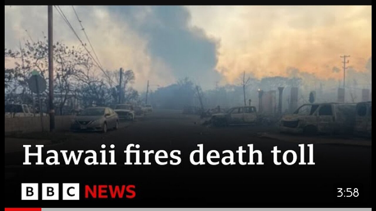 Hawaii wildfires: hundreds more feared dead - BBC News