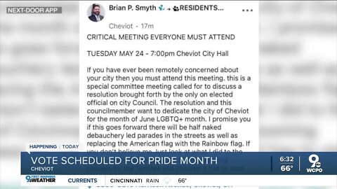 Cheviot City Council expected to vote on Pride Month designation