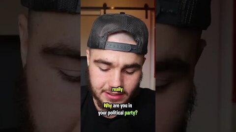 Why Are You in Your Political Party?