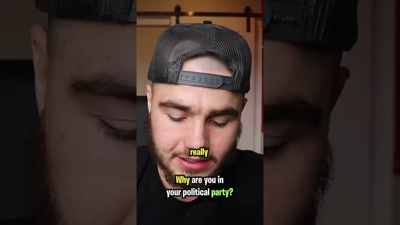 Why Are You in Your Political Party?