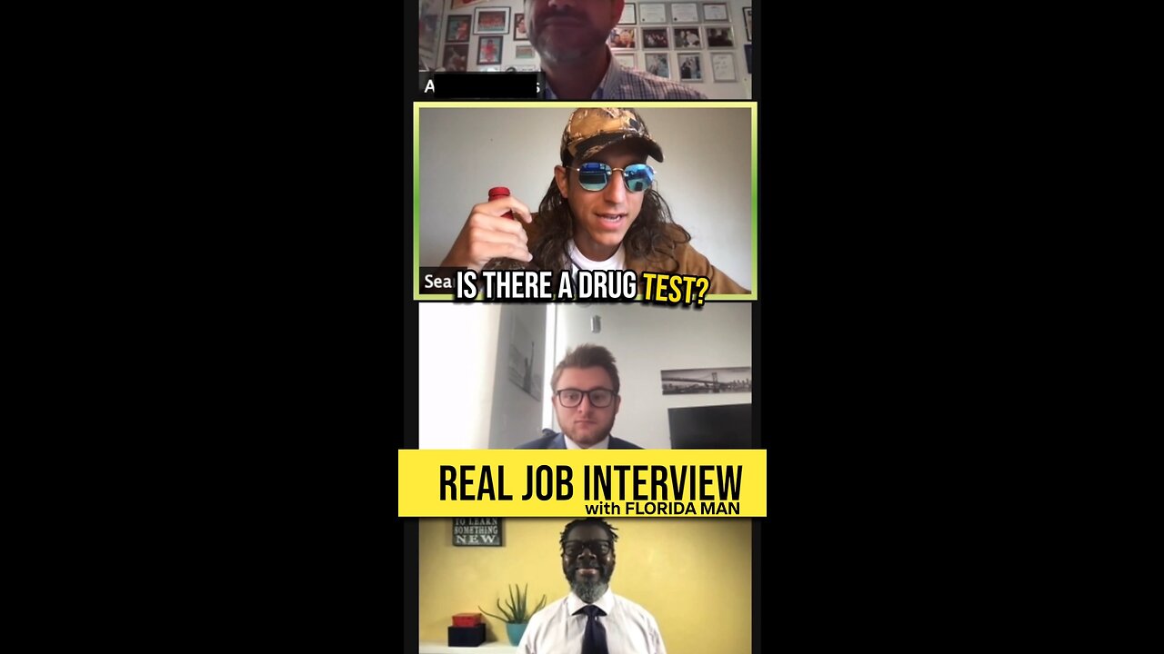 REAL JOB INTERVIEW with Florida Man